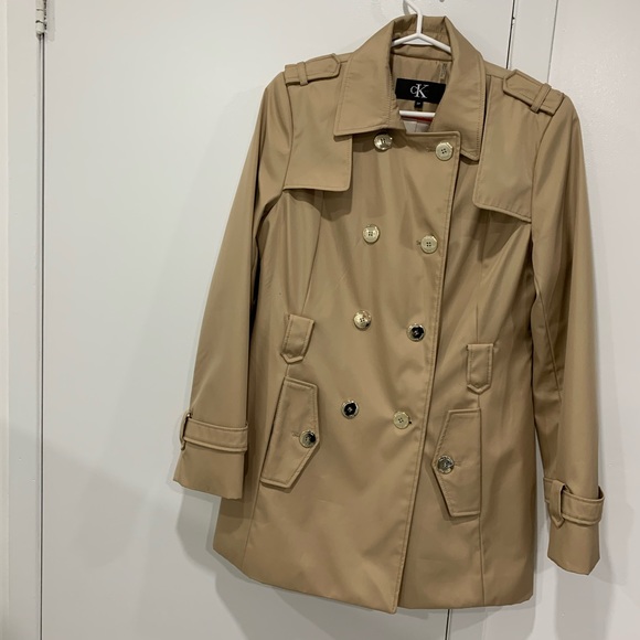Calvin Klein Trench Coat - Picture 1 of 6
